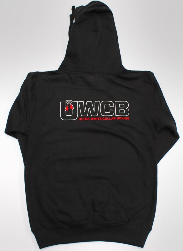 Ultra White Collar Boxing(UWCB) Hoodie - Back